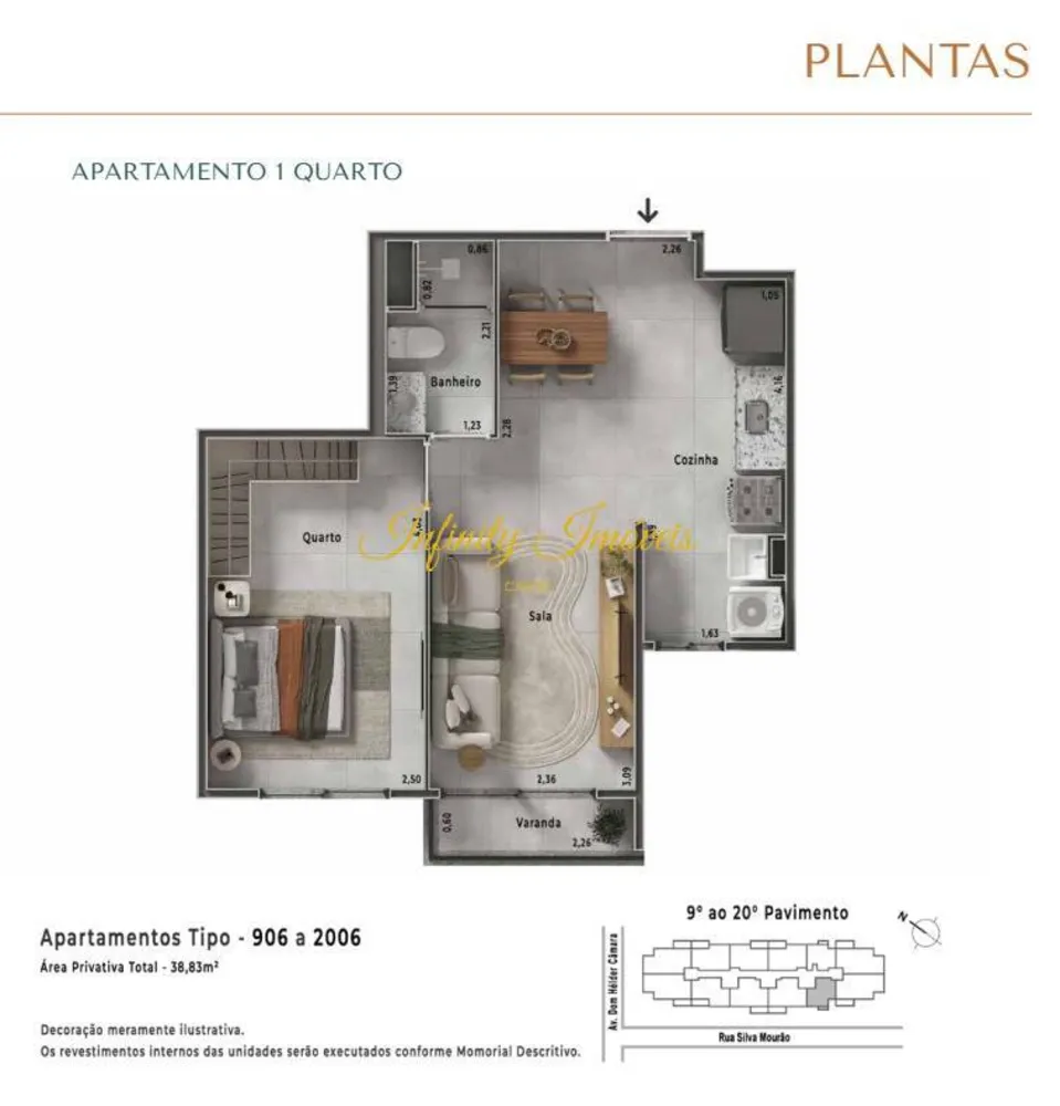 Apartamento, 2 quartos, 57 m² - Foto 24