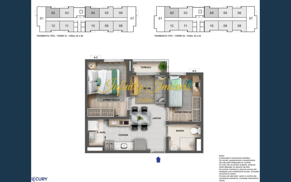 Apartamento, 2 quartos, 55 m² - Foto 30
