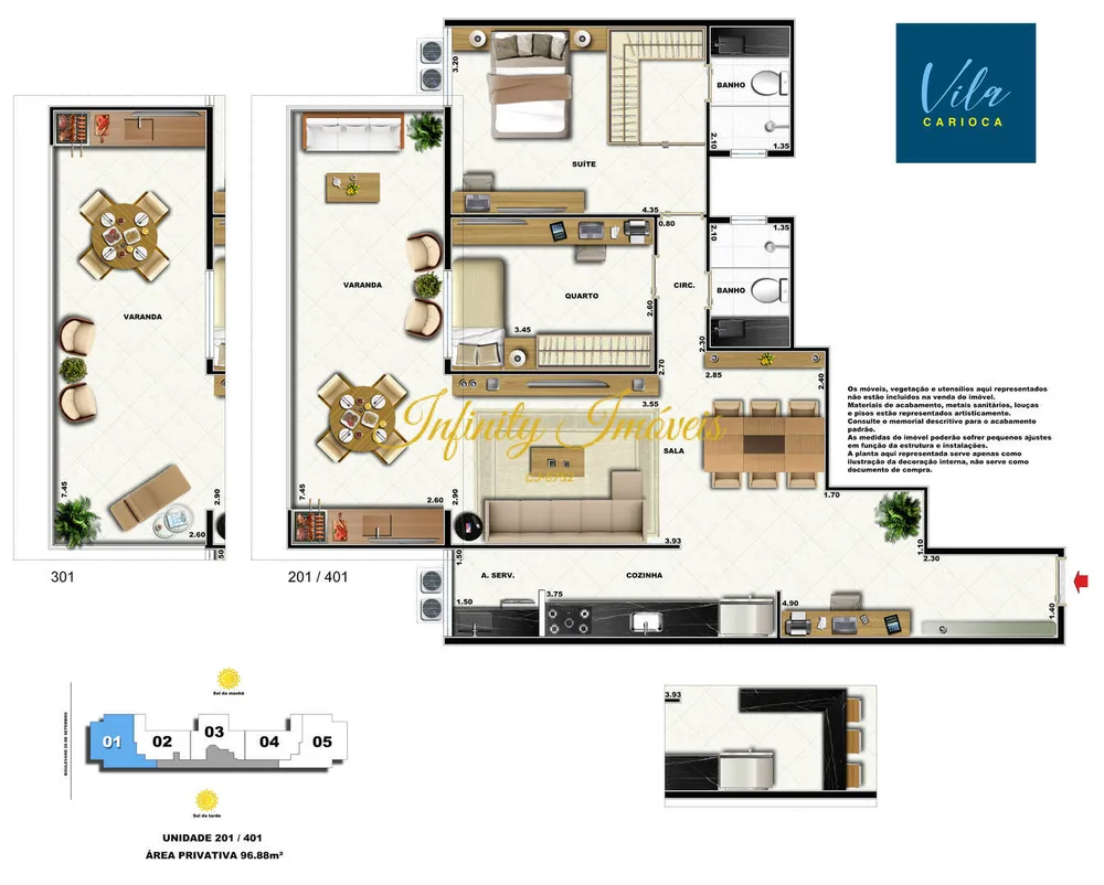 Apartamento, 2 quartos, 68 m² - Foto 12