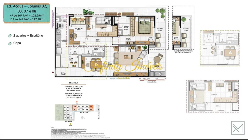 Apartamento, 2 quartos, 102 m² - Foto 34