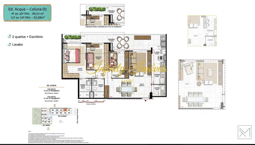 Apartamento, 2 quartos, 102 m² - Foto 35