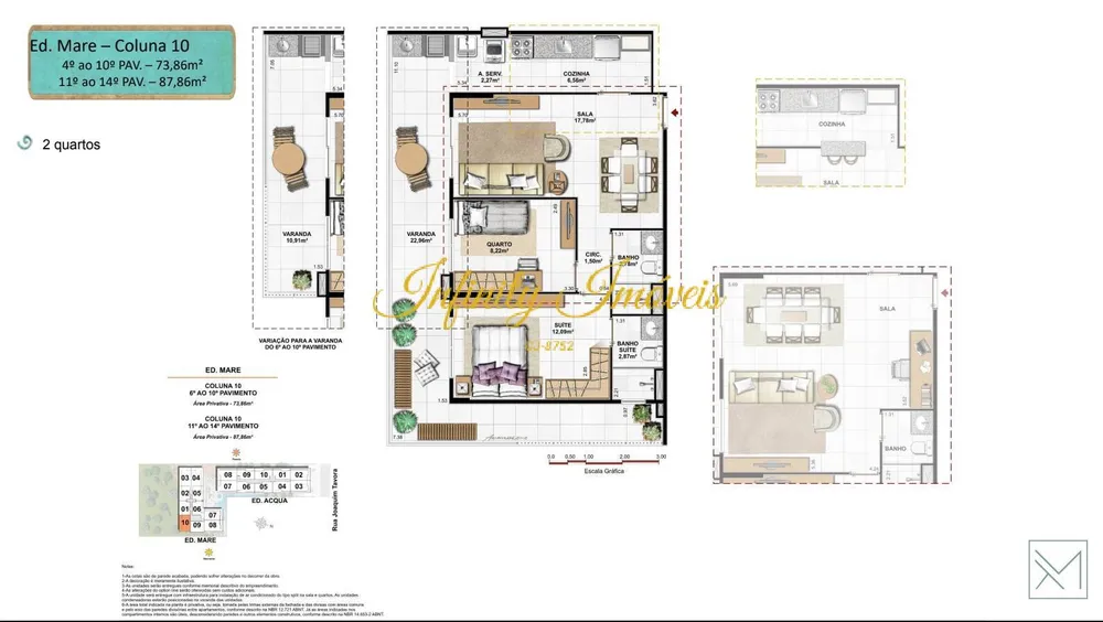 Apartamento, 2 quartos, 87 m² - Foto 34