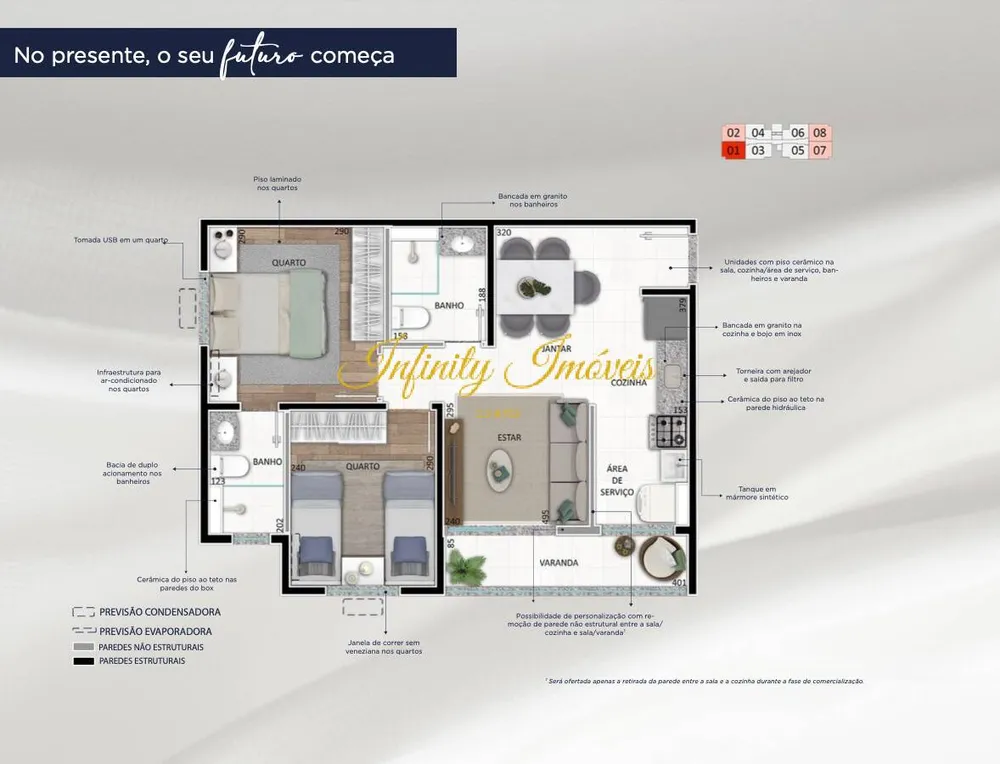Apartamento, 2 quartos, 45 m² - Foto 29