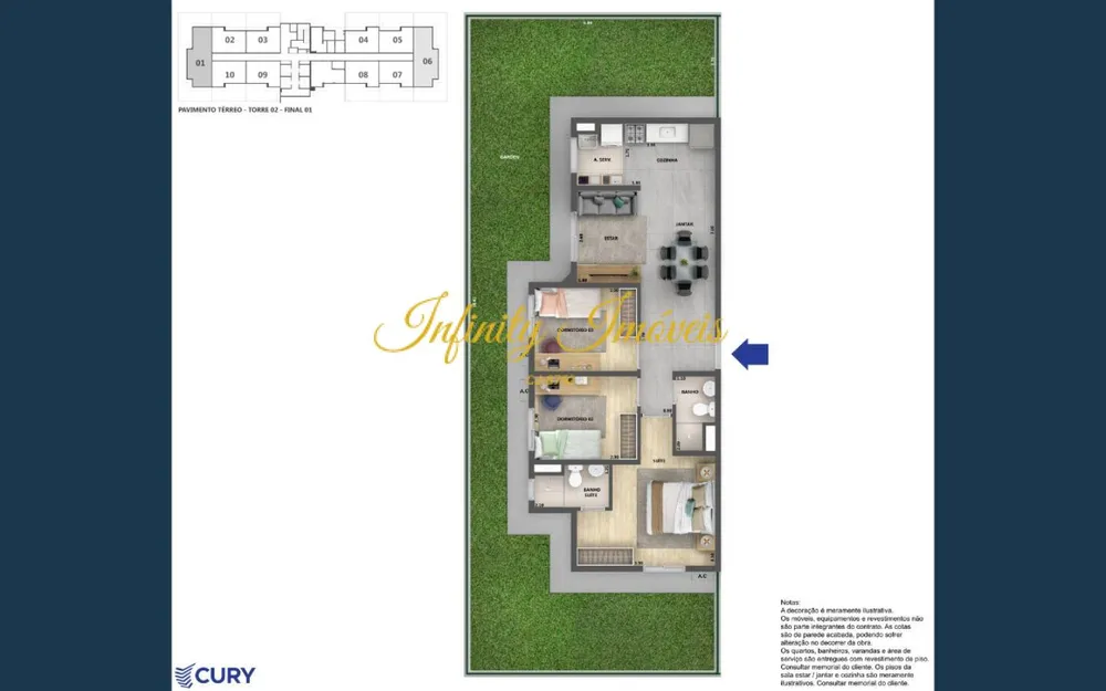 Apartamento, 3 quartos, 139 m² - Foto 12
