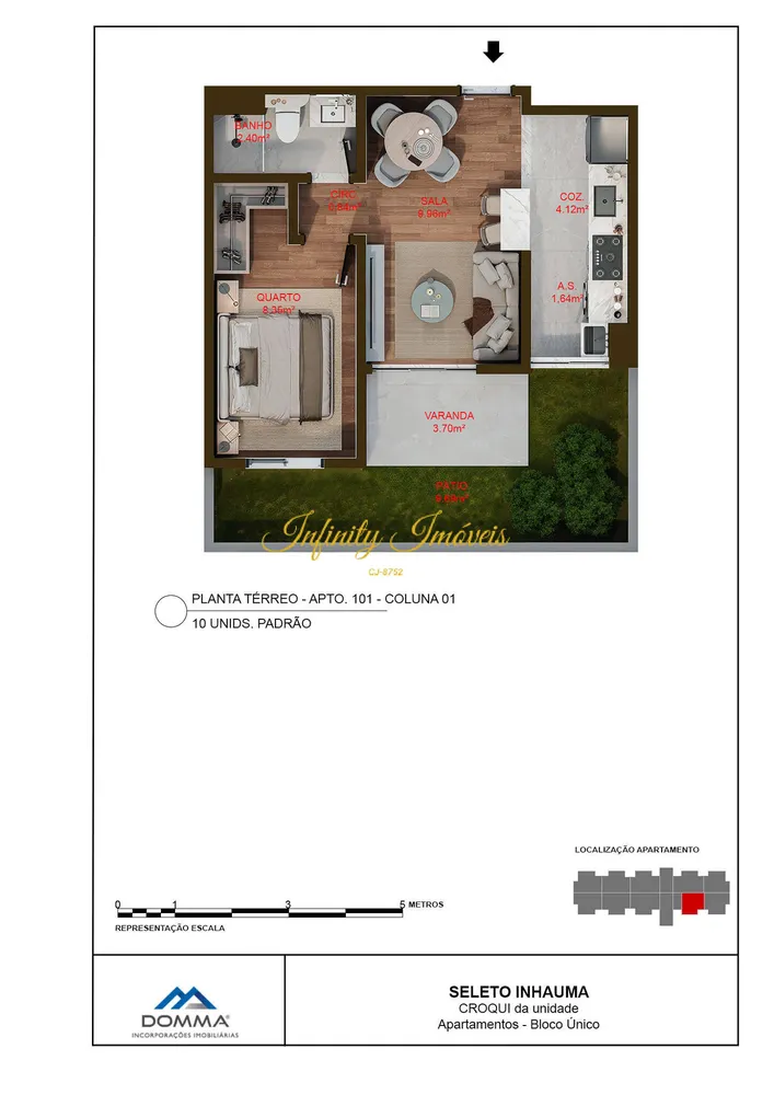 Apartamento, 2 quartos, 45 m² - Foto 52