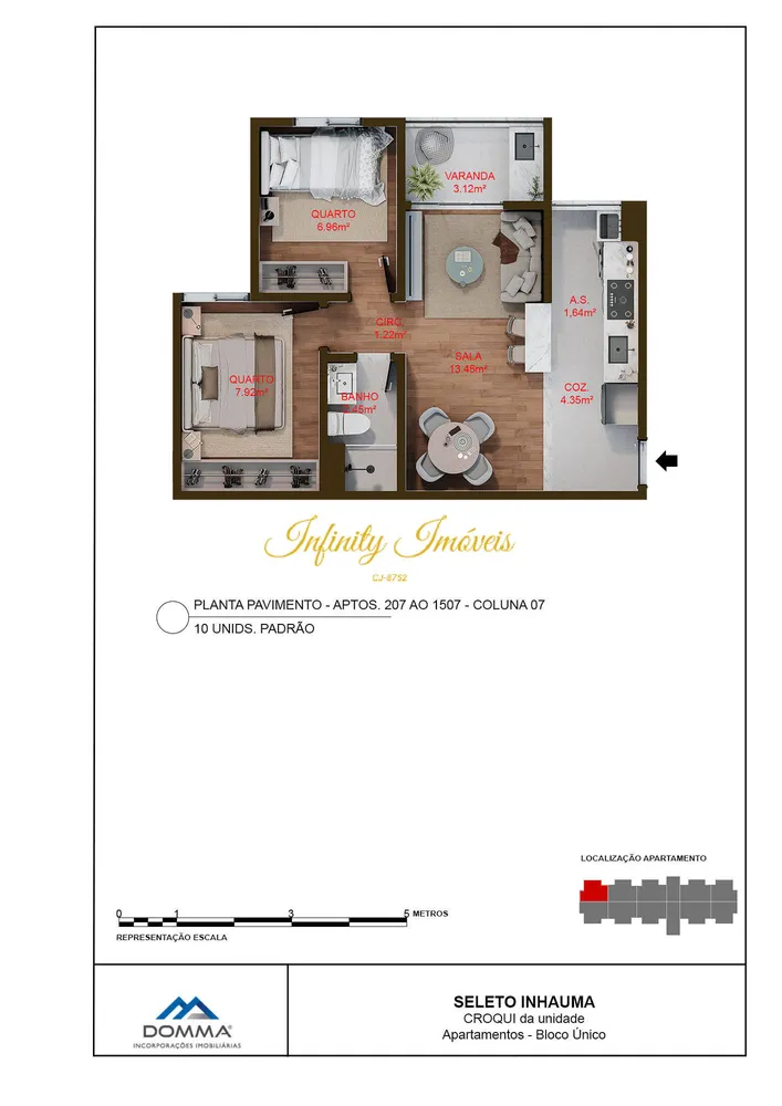 Apartamento, 2 quartos, 45 m² - Foto 30