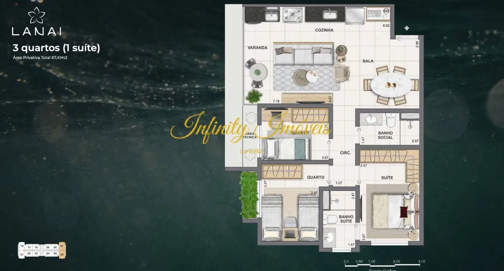 Apartamento, 2 quartos, 52 m² - Foto 38