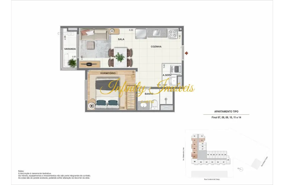 Apartamento, 1 quarto, 32 m² - Foto 17