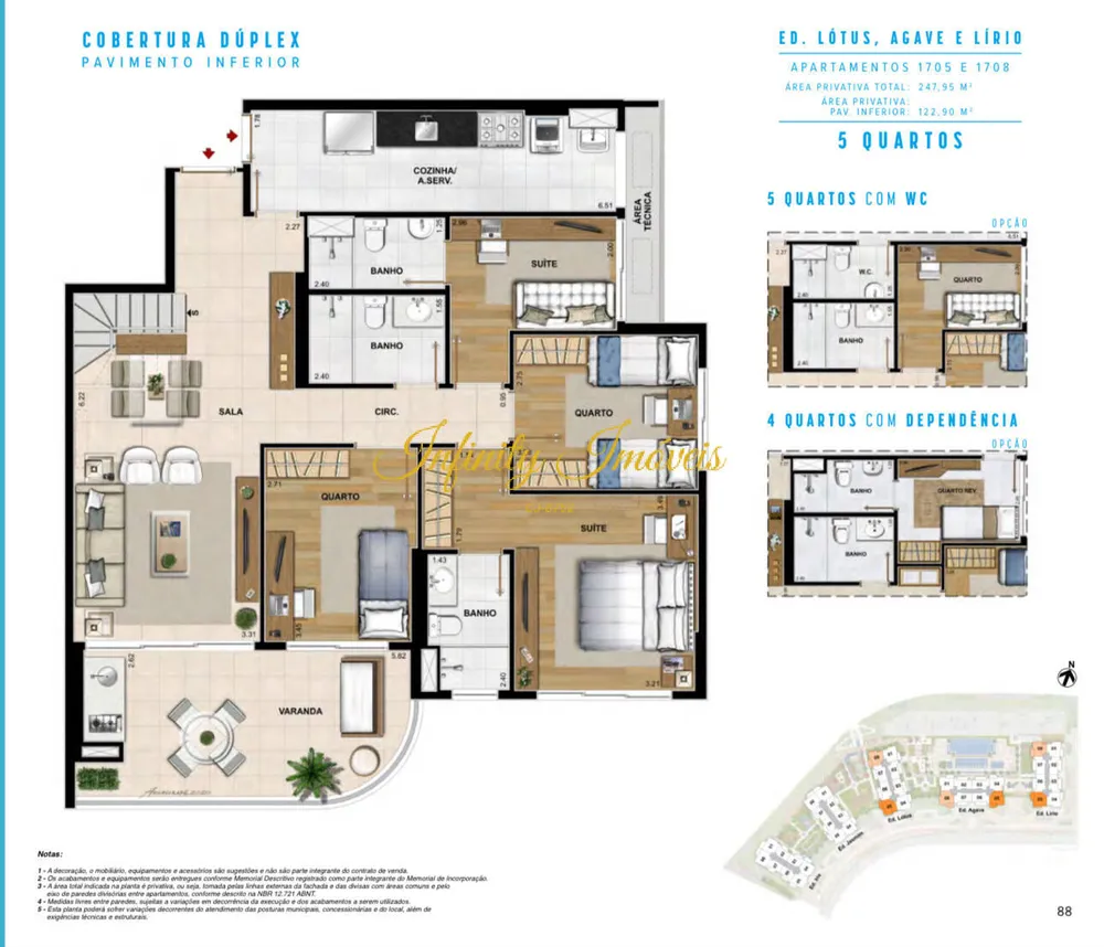 Apartamento, 4 quartos, 247 m² - Foto 41