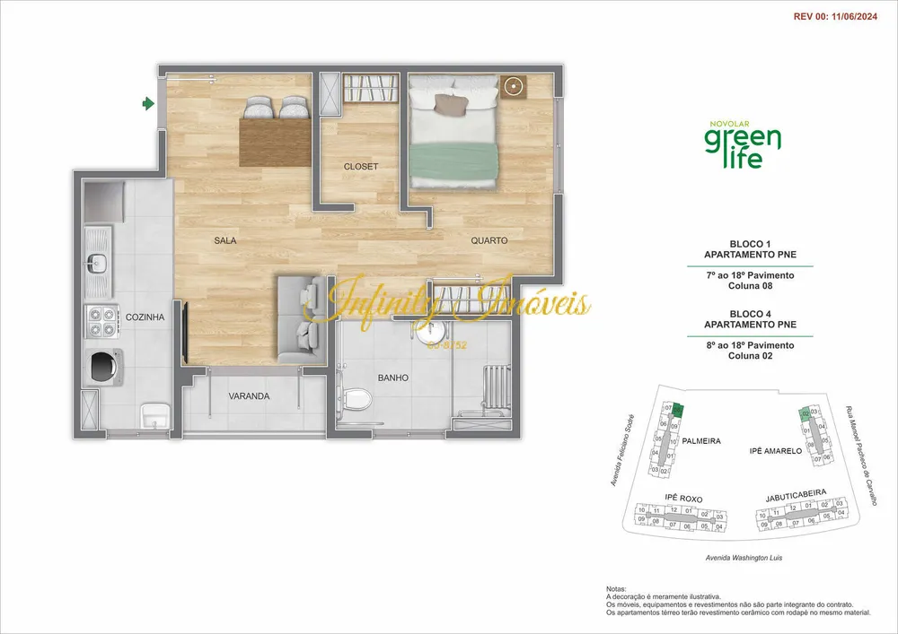 Apartamento, 2 quartos, 45 m² - Foto 74