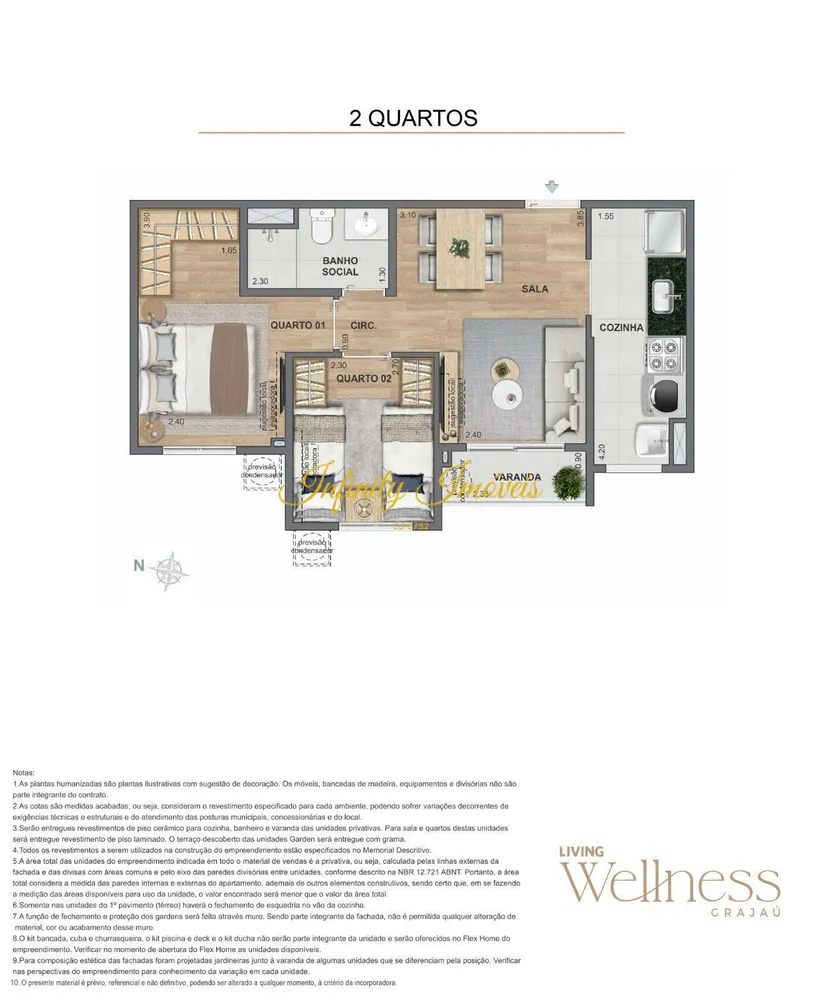 Apartamento, 3 quartos, 60 m² - Foto 27