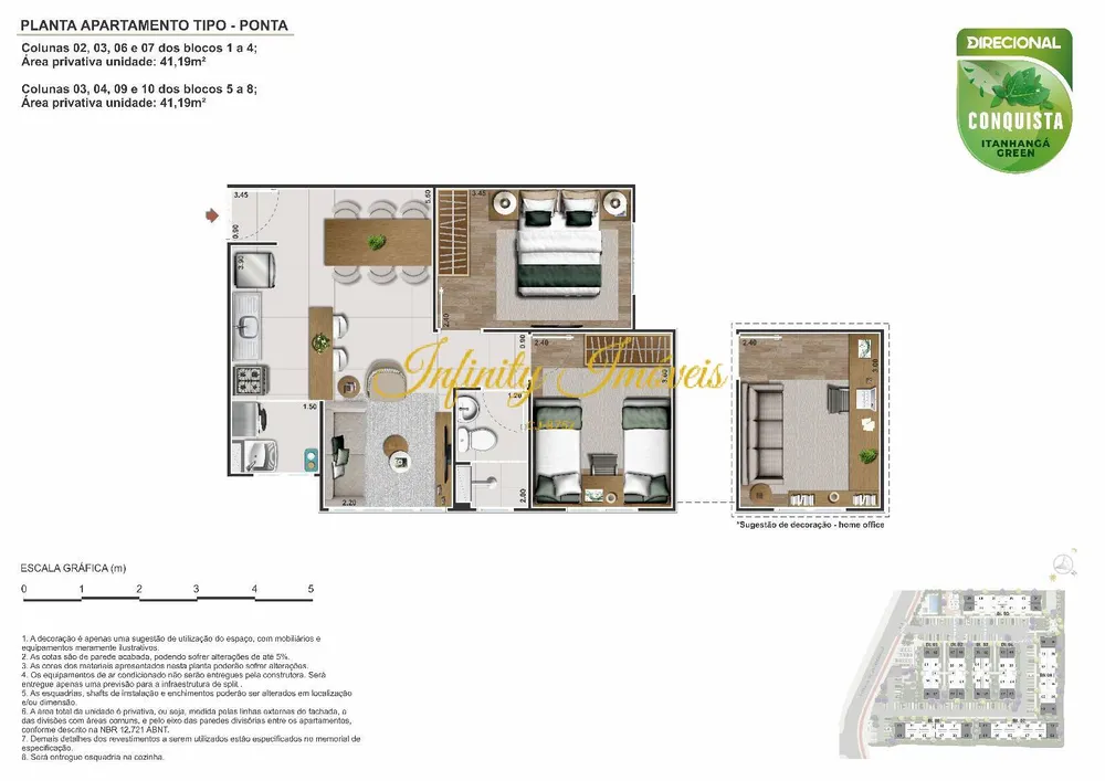 Apartamento, 2 quartos, 52 m² - Foto 37