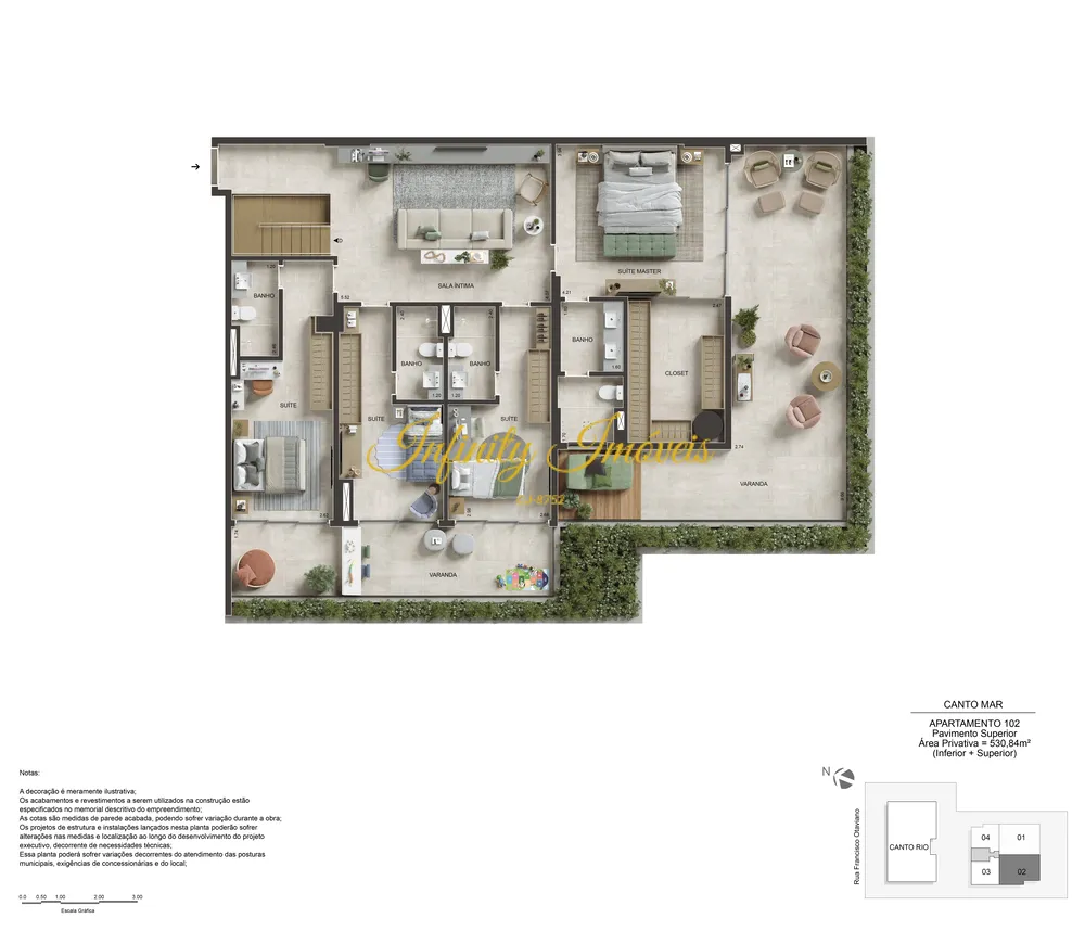 Apartamento, 4 quartos, 530 m² - Foto 27