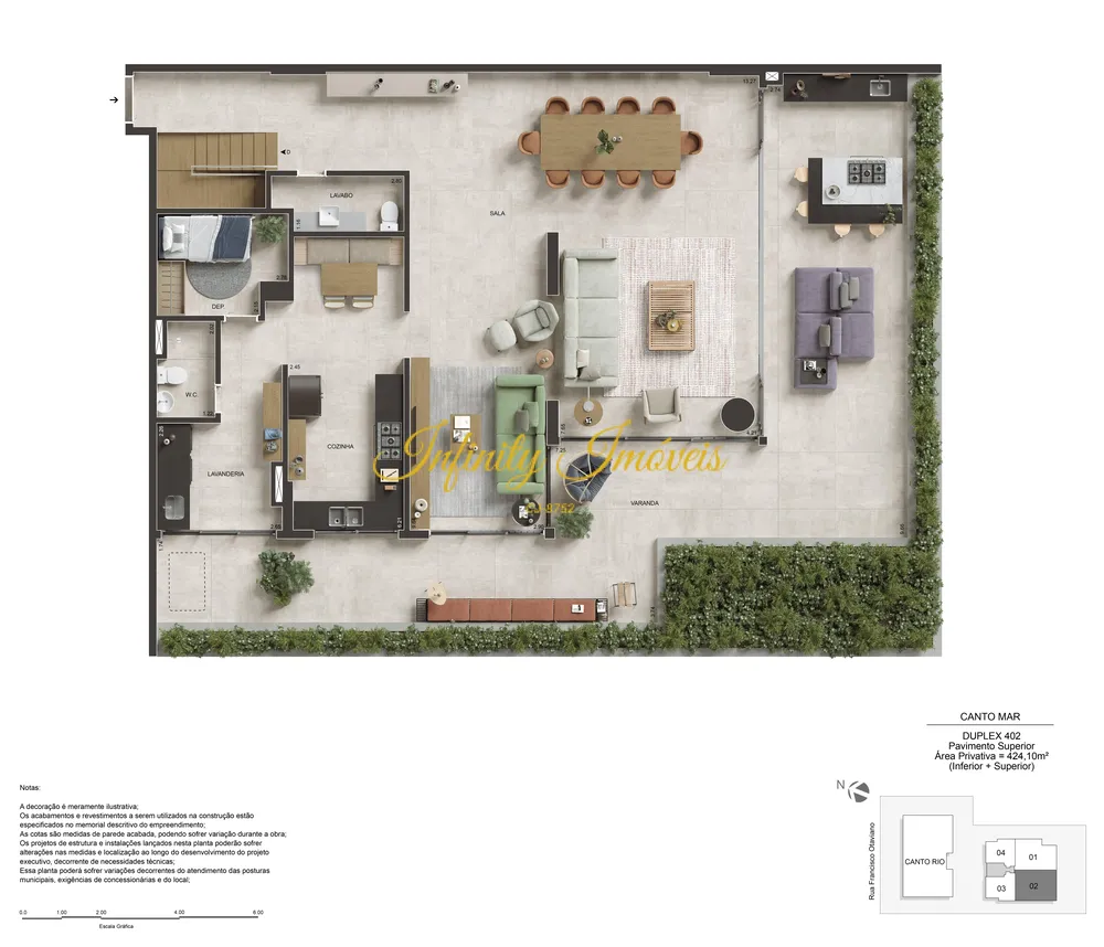 Apartamento, 4 quartos, 530 m² - Foto 33