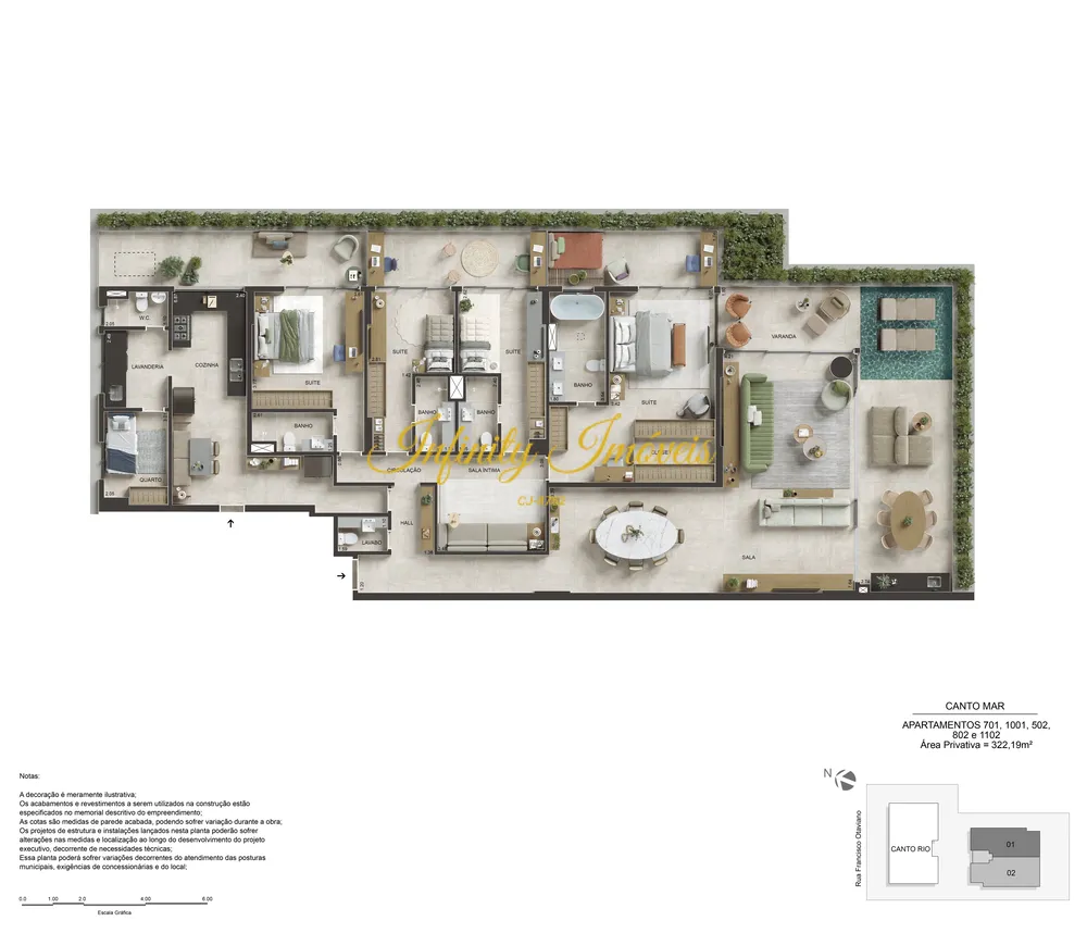 Apartamento, 4 quartos, 530 m² - Foto 35