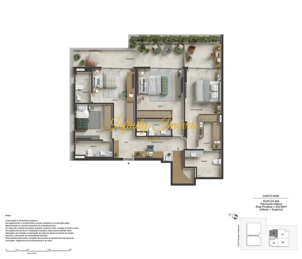 Apartamento, 4 quartos, 530 m² - Foto 30