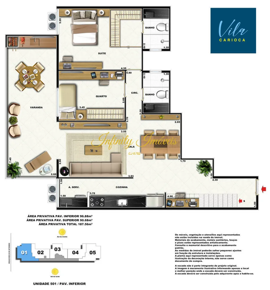 Apartamento, 2 quartos, 142 m² - Foto 15