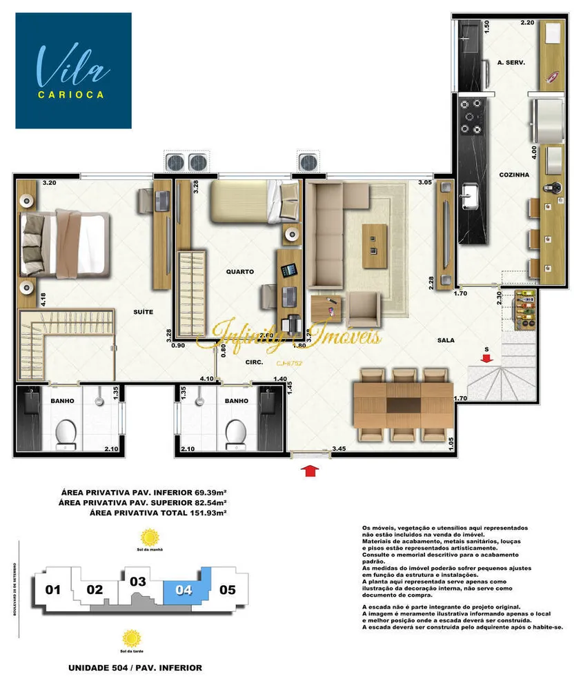 Apartamento, 2 quartos, 142 m² - Foto 17