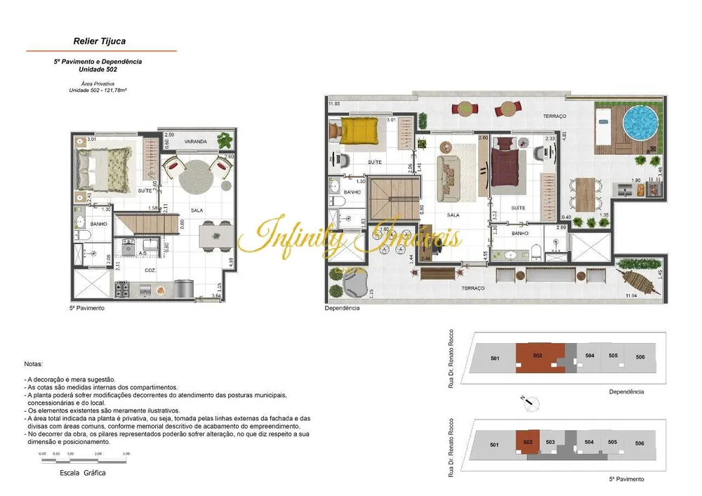 Cobertura, 3 quartos, 121 m² - Foto 8