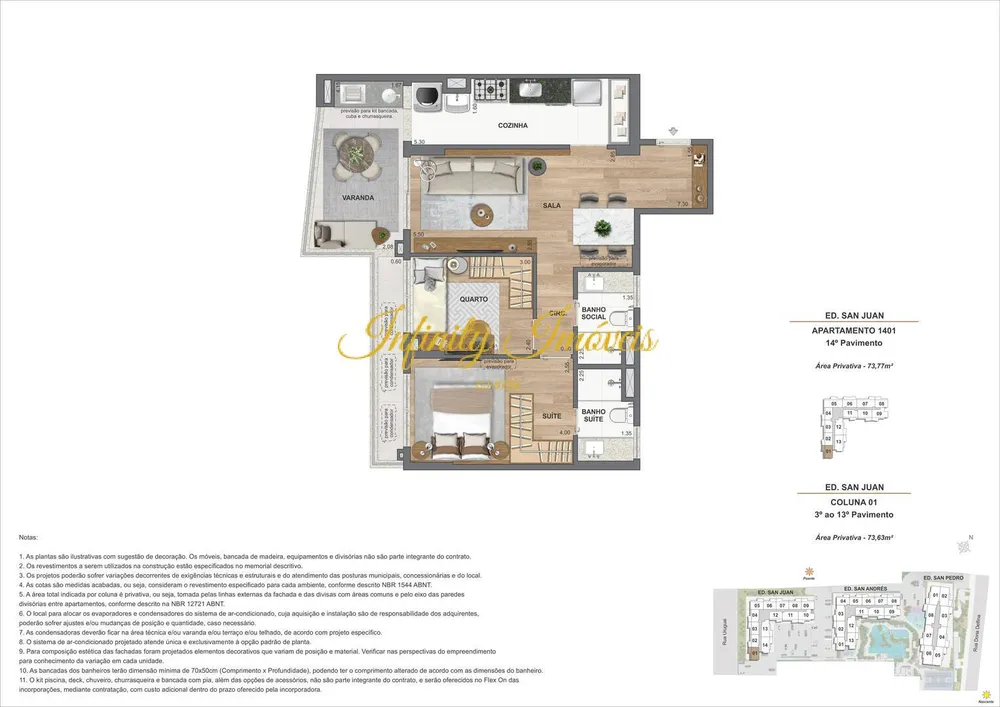Apartamento, 3 quartos, 91 m² - Foto 58