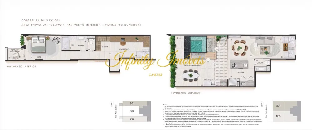 Apartamento, 1 quarto, 129 m² - Foto 16
