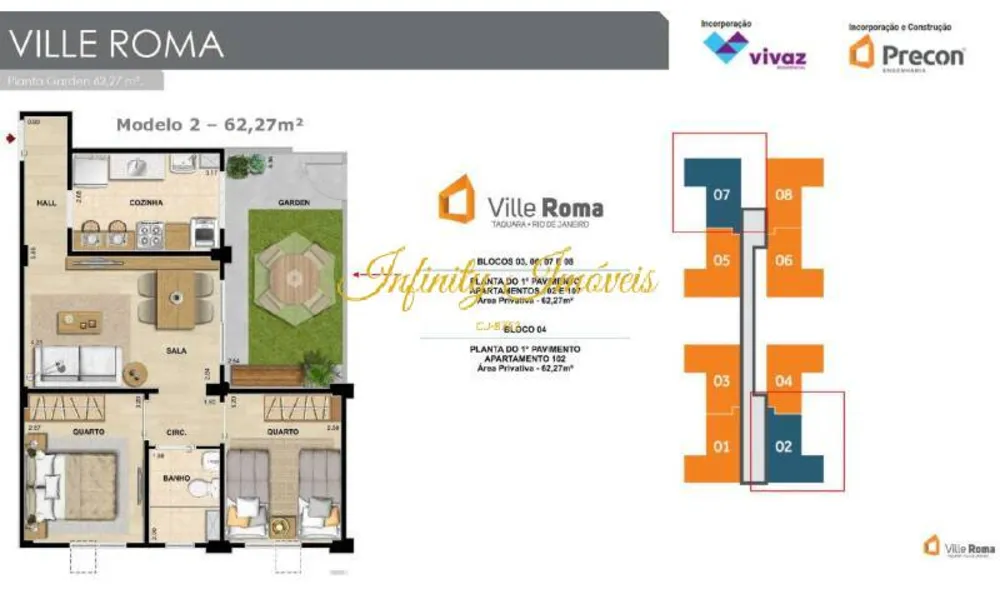 Apartamento, 2 quartos, 62 m² - Foto 7