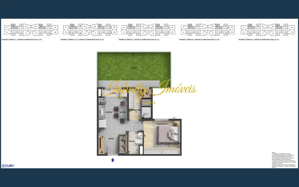 Apartamento, 1 quarto, 87 m² - Foto 23