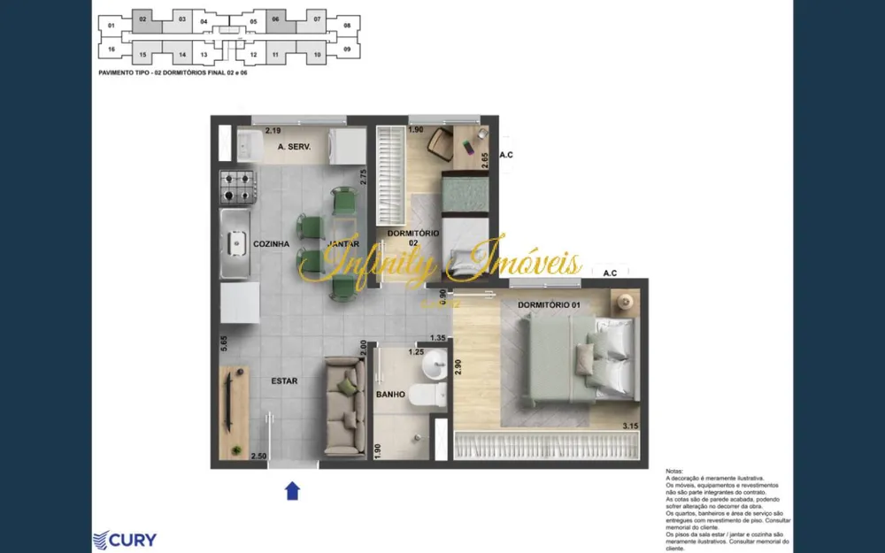 Apartamento, 1 quarto, 87 m² - Foto 27