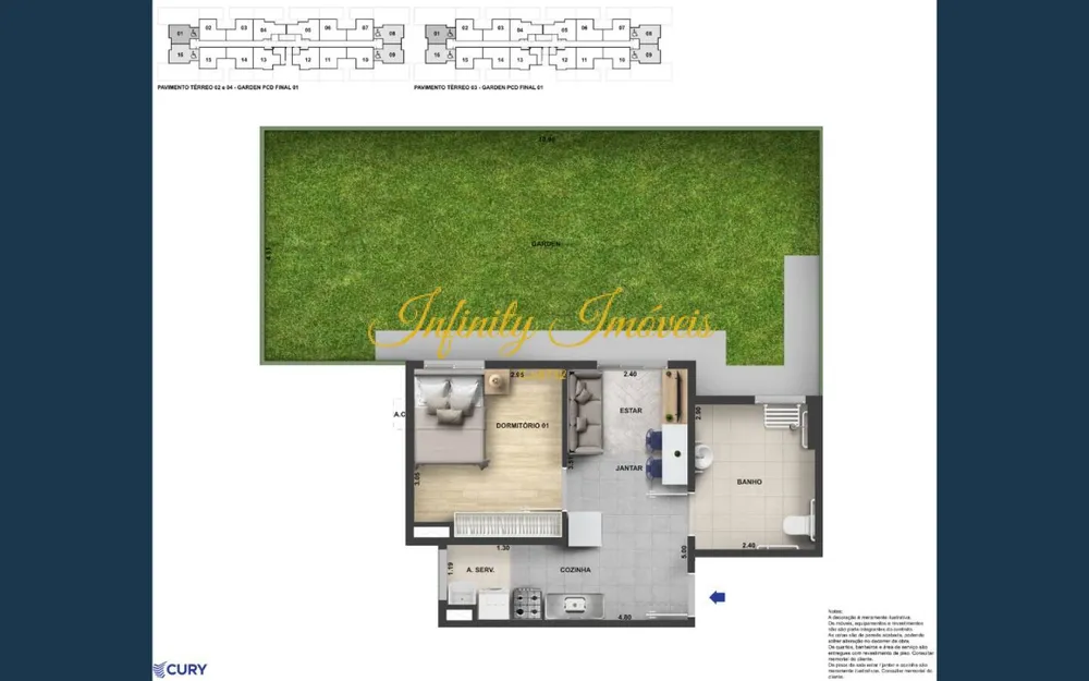 Apartamento, 1 quarto, 87 m² - Foto 24