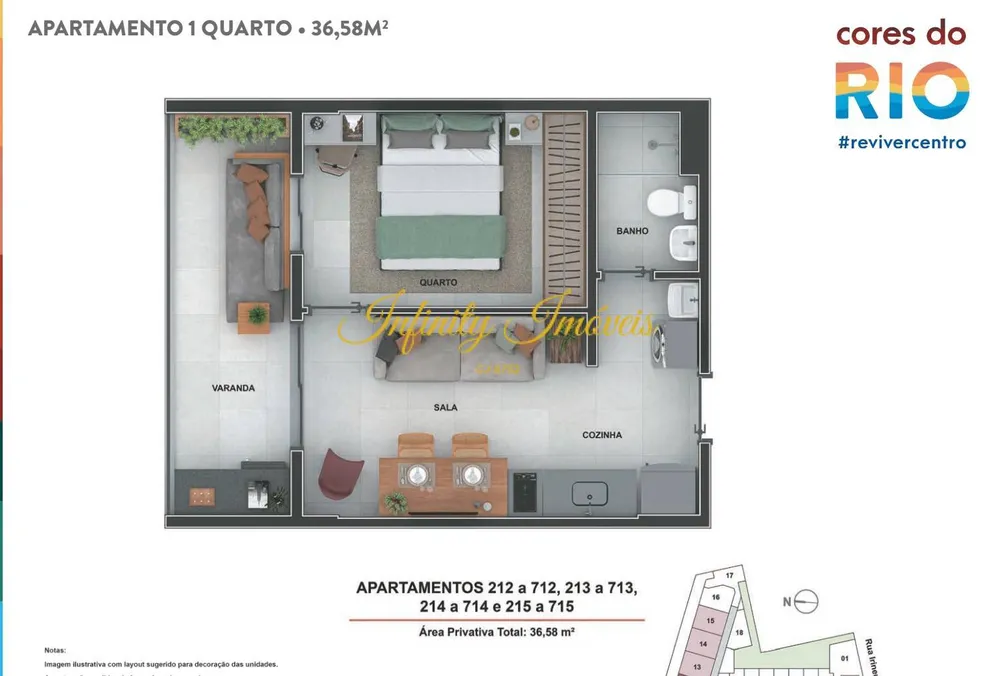 Apartamento, 1 quarto, 35 m² - Foto 24