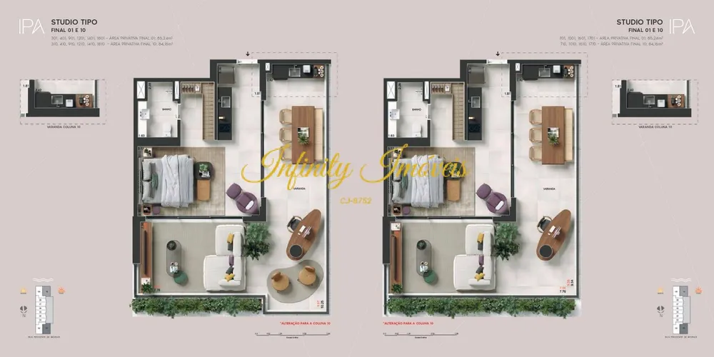 Apartamento, 1 quarto, 81 m² - Foto 22