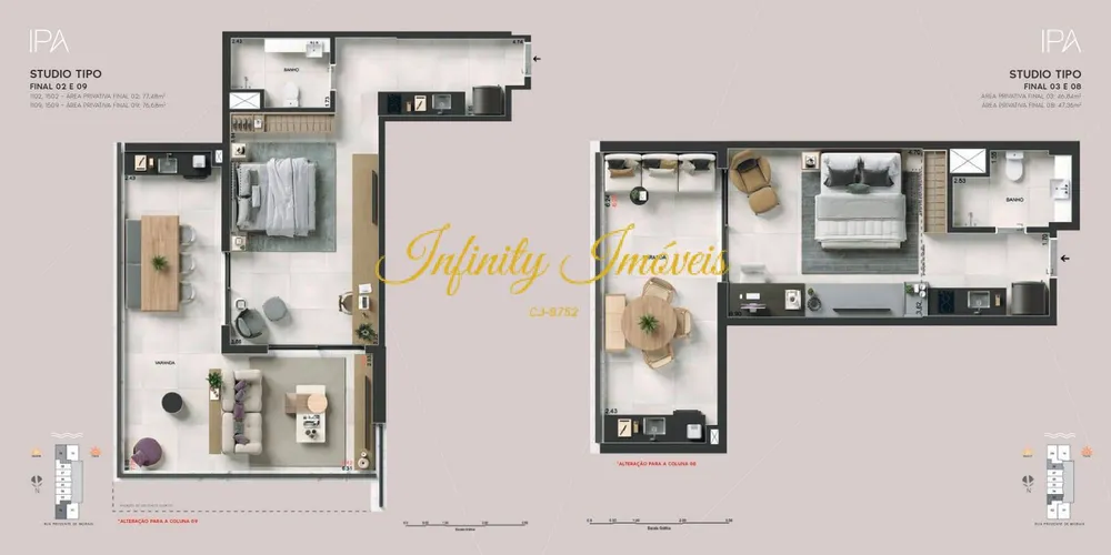 Apartamento, 1 quarto, 81 m² - Foto 25