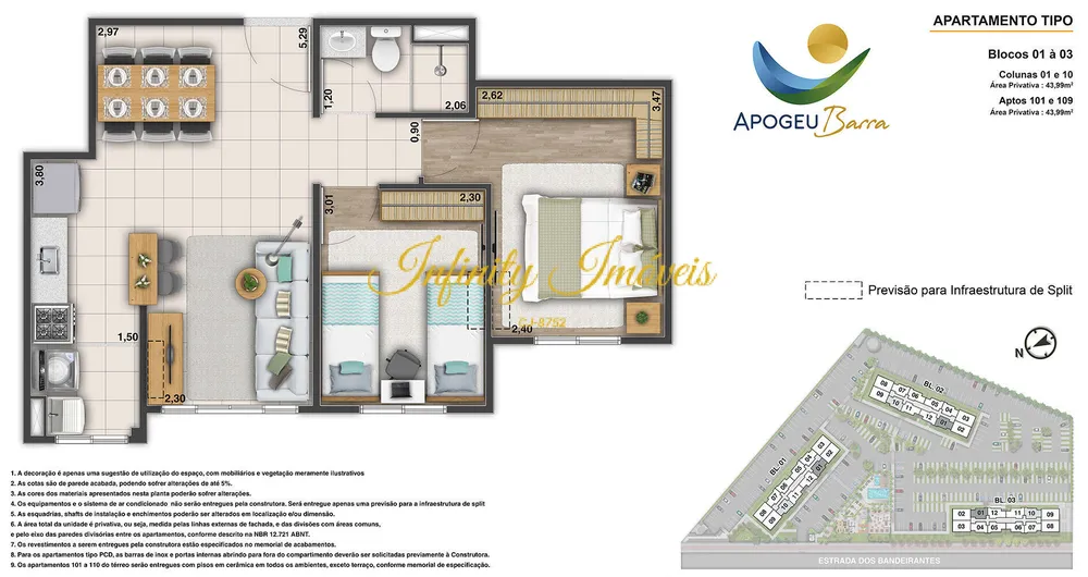 Apartamento, 2 quartos, 44 m² - Foto 18