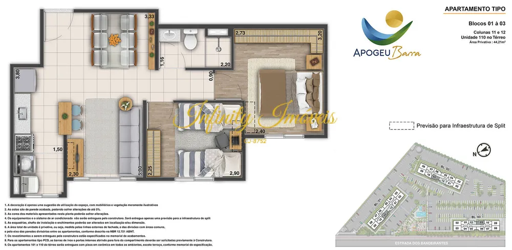 Apartamento, 2 quartos, 44 m² - Foto 20