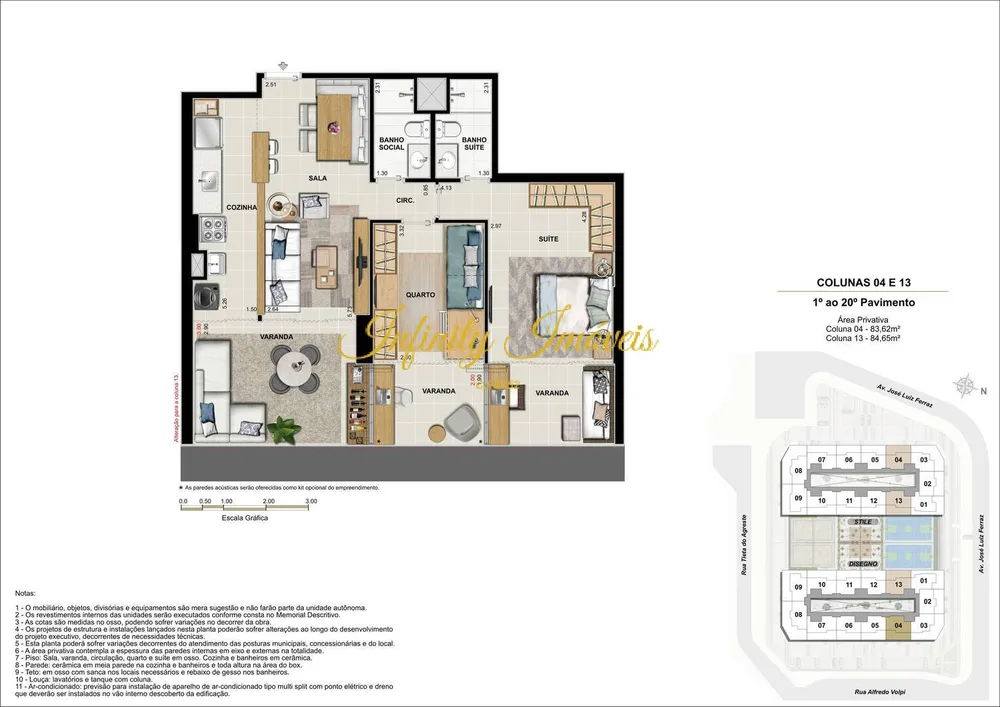 Apartamento, 2 quartos, 89 m² - Foto 12