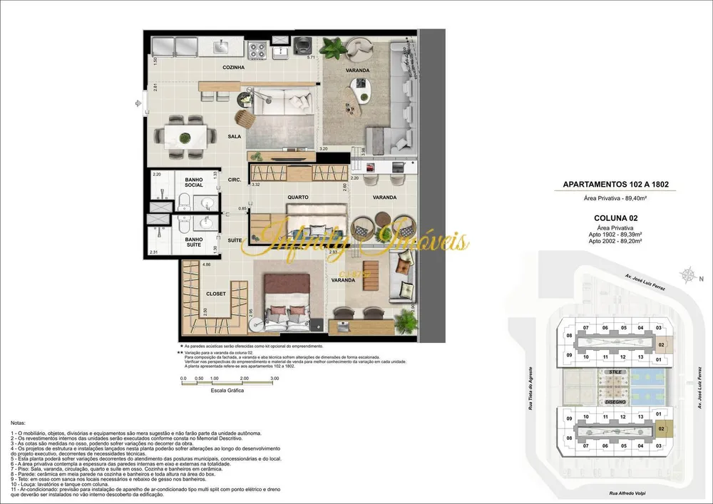 Apartamento, 2 quartos, 89 m² - Foto 14