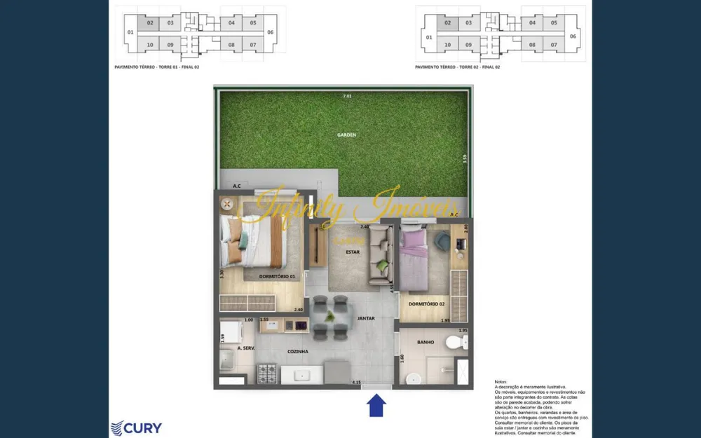 Apartamento, 2 quartos, 58 m² - Foto 16
