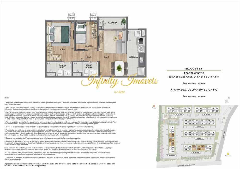 Apartamento, 3 quartos, 55 m² - Foto 21