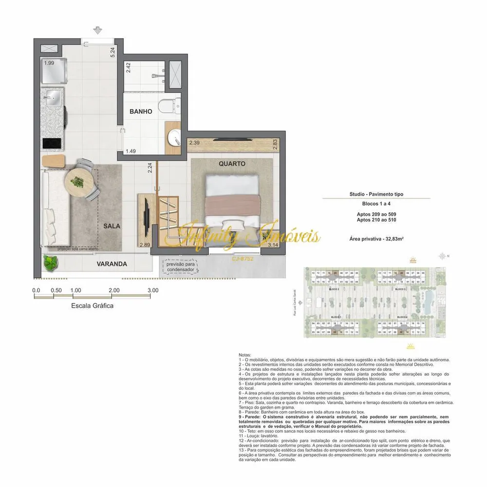 Apartamento, 1 quarto, 30 m² - Foto 25