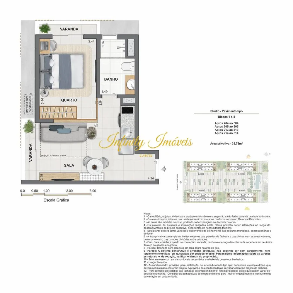 Apartamento, 1 quarto, 30 m² - Foto 23