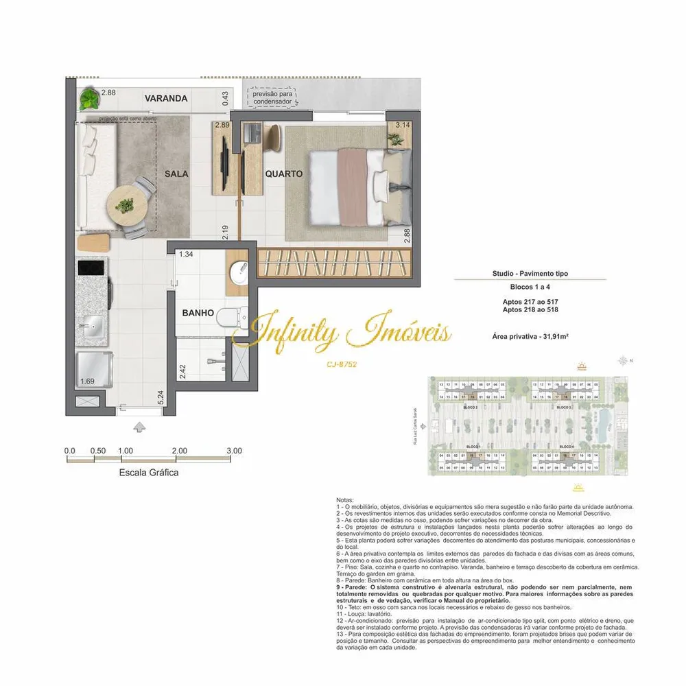 Apartamento, 1 quarto, 30 m² - Foto 26