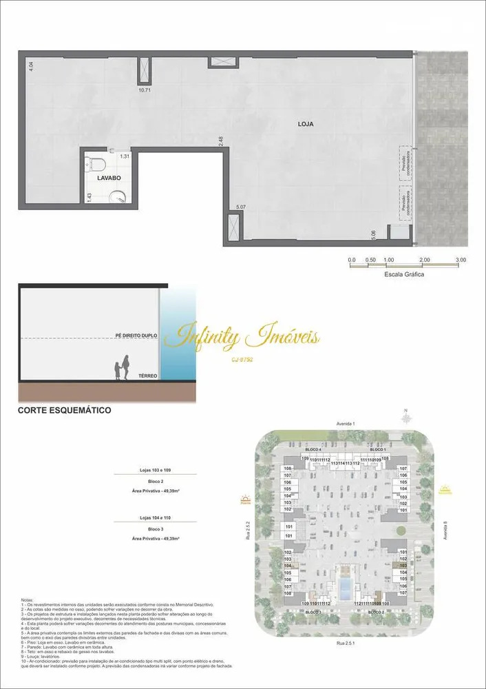 Loja-Salão, 34 m² - Foto 6