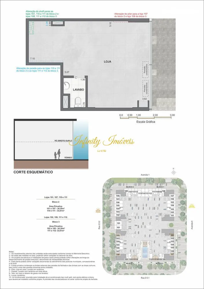 Loja-Salão, 34 m² - Foto 5