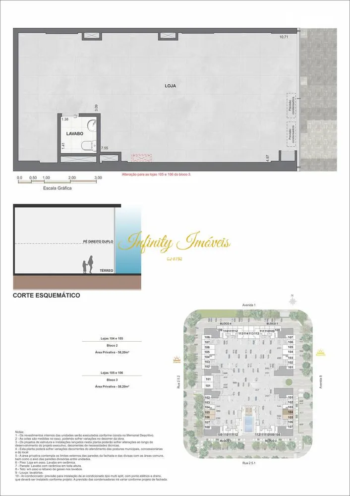 Loja-Salão, 34 m² - Foto 7