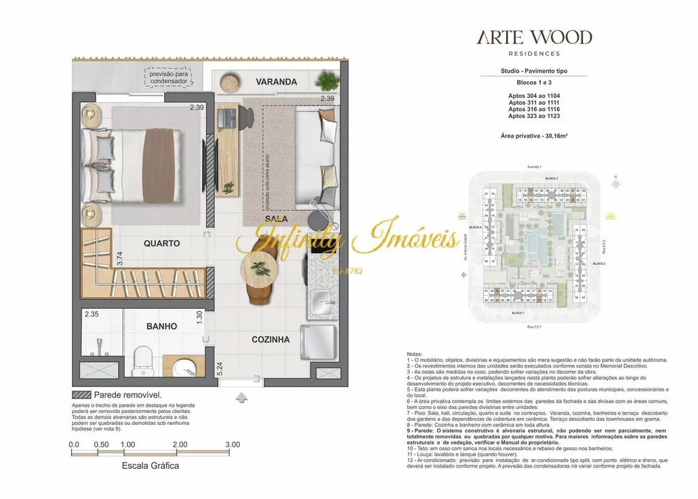Apartamento, 3 quartos, 81 m² - Foto 76