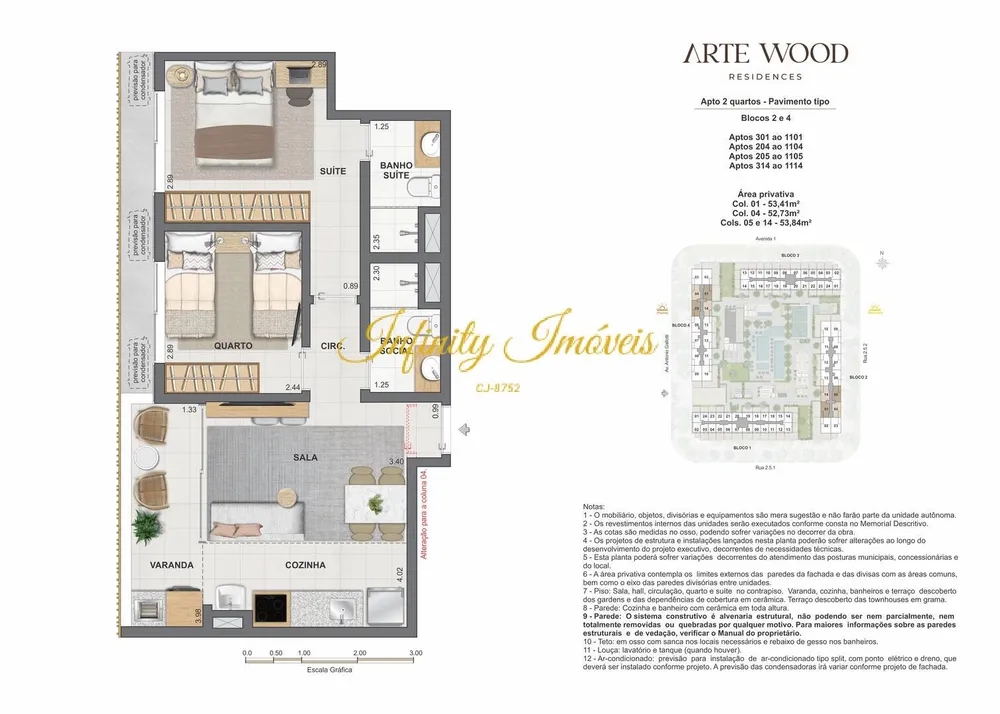 Apartamento, 3 quartos, 81 m² - Foto 78