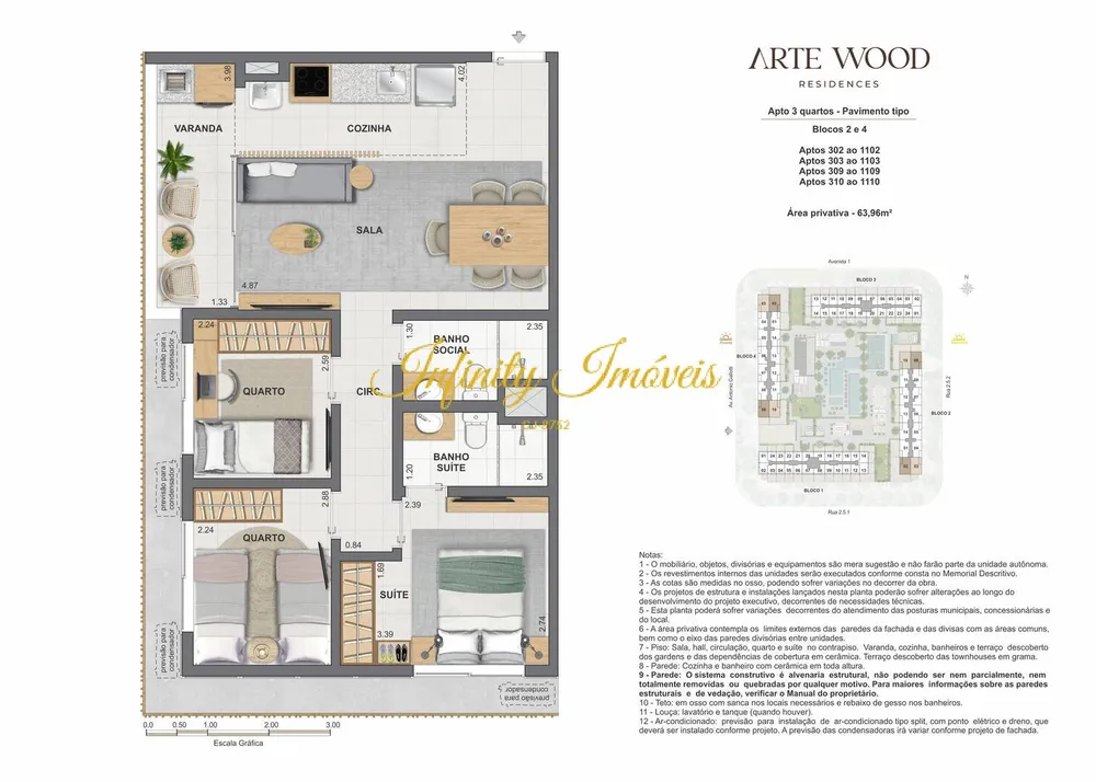 Apartamento, 3 quartos, 81 m² - Foto 71