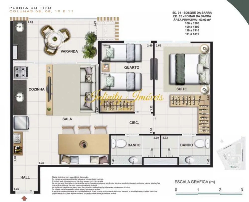Apartamento, 2 quartos, 60 m² - Foto 22