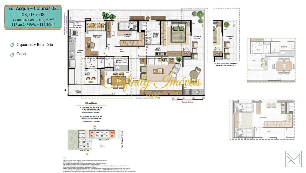 Apartamento, 3 quartos, 117 m² - Foto 22