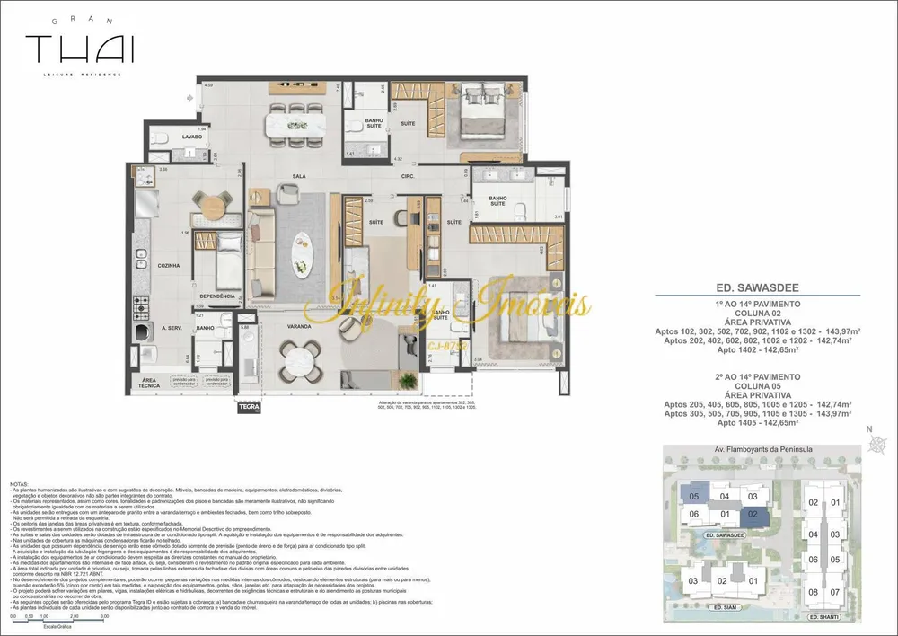 Apartamento, 3 quartos, 128 m² - Foto 46